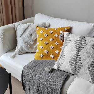Original Wood Style Scandinavian Pillow Japanese Cushion Cover