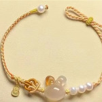 Crystal Clear Pearl Bracelet Cold Wind Niche Design