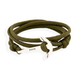 Knitted Nylon Bracelet Is Simple And Versatile