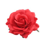 The new red roses flocking cloth headdress hairpin hairpin DIY hair bride wedding high-grade flowers hairpin