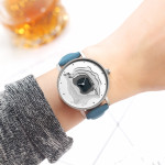 Quartz couple watch