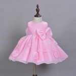 The Spring And Summer Of 2021 Years Old Female Infant Baby Child Princess Dress Girls DressPink Flower Girl Dress Skirt