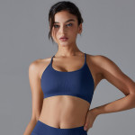 European And American Seamless Knitted Yoga Bra Quick-drying Tight