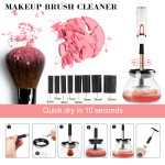 Woman Electric Makeup Brush Cleaner Dryer Set Machine Silicone Makeup Brushes Washing Cleanser Cleaning Tool