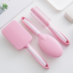 Household Curling Comb With Inner Buckle Shape Hairdressing Cylinder Roller Comb