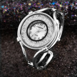 New Fashion Ladies Watch Bracelets Foreign Trade Trend Water Diamond British Watch Steel Band Bracelet Watch Wholesale