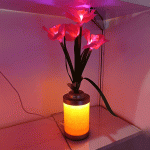 Home Fashion Minimalist Creative USB Vase Light