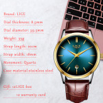 LIGE New Cool Business Waterproof Quartz Watch