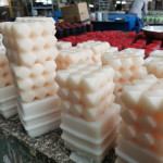 Net Red Love Grinding Square Column Smokeless Aromatherapy Candle