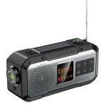 Solar Powered Hand Crank Radio