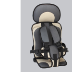 Non-safety seat increased cushion portable car safety seat cushion