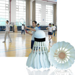 Student Sports Training Can Not Beat The Wind Training Badminton