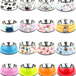 Dog Bowl Cat Food Bowl Stainless Steel Pet Supplies