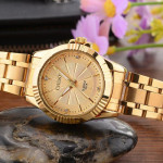 Luxury Brand Man Gold Dress Watches Stainless Steel