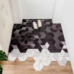 Creative Minimalist Leather Entrance Mats Can Be Wiped And Wash-free