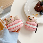 Macaron Cake Bear Earphone Box