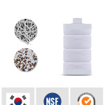 Shower Filter Tap Water Faucet Nozzle Household Bath Shower Dechlorination Filter Element