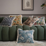 American Jacquard Multi-color Sofa Pillow Sitting Room Car Without Core