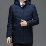 Velvet Padded Middle-aged And Elderly Warm Cotton-padded Coat