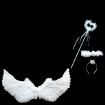 Feather Wings Factory Direct Sales New Swallow-Shaped Angel Feather Wings Angel Wings Wings Props Stage Props