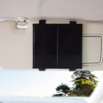 Portable Carry-on Small Car Visor Grooming Mirror