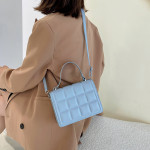 New Korean Style Fashionable Shoulder Messenger Bag Casual Western Style Portable Small Square Bag