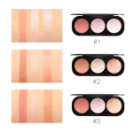 Focalure 3 Colors Blush & Highlighter Palette