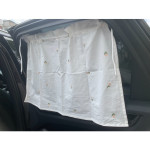 Embroidered Sun-blocking And Heat-insulating Cotton Curtains