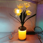 Home Fashion Minimalist Creative USB Vase Light