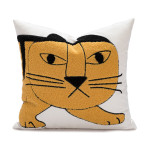 Nordic Ins Cartoon Tiger Living Room Sofa Pillow Cover