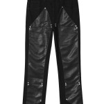 JeansStitching Straight Leg Fashion Pants