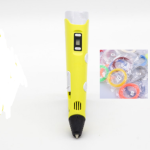 3D print pen 3D pen two generation graffiti 3D stereoscopic paintbrush children puzzle painting toys