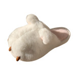 Women's Cute Cat Paw Baotou Cotton Slippers In Winter