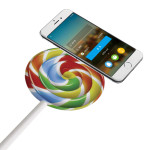 Creative Pattern Lollipop Wireless Quick Charging Appliance