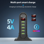 Smart Desktop Led Digital Display Charger