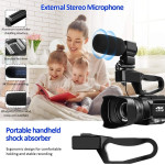 New Handheld High-Definition Digital Video Camera 4K Conference Camera Recorder Short Video Camera Dv