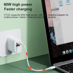 Iphone60W Fast Charge Data Cable Hidden Multifunctional Type-c 3-in-1