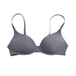 No Steel Ring Thin Bra Glossy And Simple Fashion Push Up Underwear