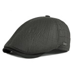 Peaked Cap Men Middle-aged And Elderly Autumn And Winter New Thickening