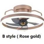 Simple Fashion Living Room Bedroom Dining Room Fan Lamp