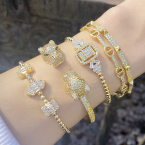 Jewelry Ins Fashion Niche Light Luxury Opening Bracelet Female