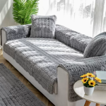 Plush Sofa Cushions Thickened To Keep Warm And Non-slip