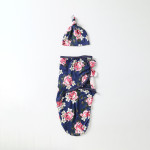 Baby Swaddling Scarf With Hat Suit