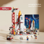 Space Rocket Model Building Block Toy