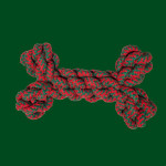 Christmas Doggy Knot Toys