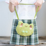 Plush Bag Cross-body Cute Plush Frog Doll