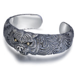 Domineering Personality Retro Tiger Head Bracelet