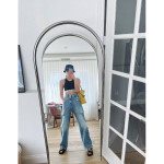 Spring And Summer New Cut Process Wash Jeans