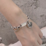 Women's Fashion Sterling Silver Whack-a-mole Love Bracelet