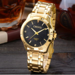 Luxury Brand Man Gold Dress Watches Stainless Steel